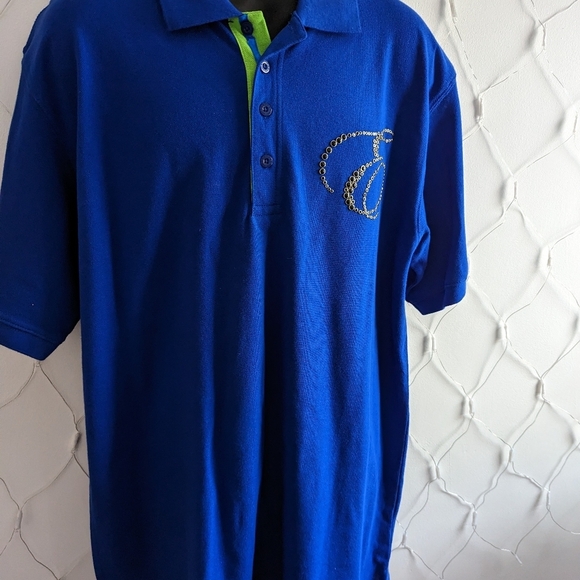 Enyce / Sean John Polo Shirt / Royal Blue / Men's XXL - Picture 4 of 5